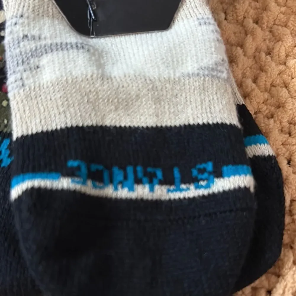 3 Pairs Baby Stance Casual Crew Socks Size 6-12 months